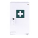 Apteczka ścienna DONAU SAFETY, stalowa,"40.2" +A, biała
