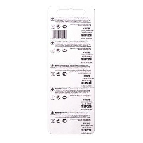 Bateria MAXELL specjalistyczna CR2032, 5 szt.