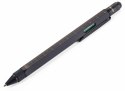 Długopis wielozadaniowy TROIKA Construction, czarny mat