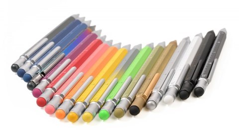 Długopis wielozadaniowy TROIKA Construction, zielony neonowy