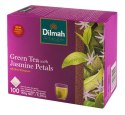 Herbata DILMAH, zielona, jaśminowa, 100 torebek