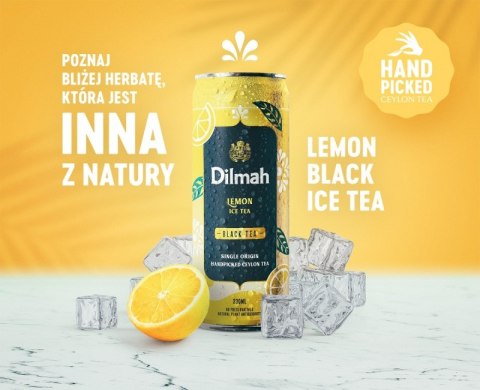 Herbata mrożona DILMAH, cytrynowa, 330ml