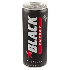 Napój BLACK ENERGY DRINK 250ml puszka