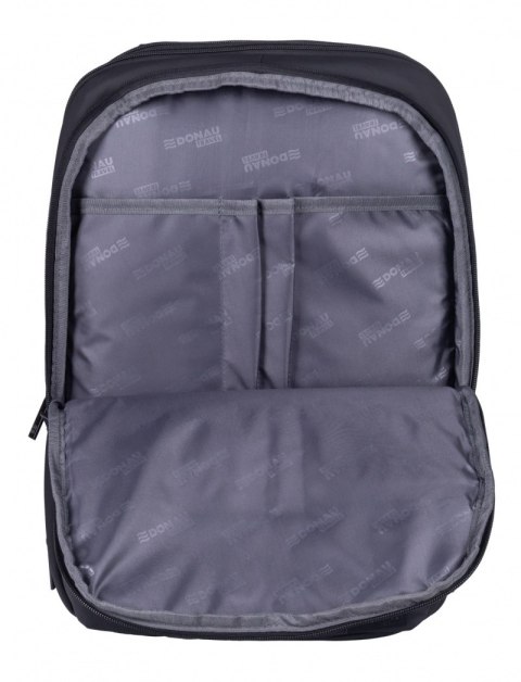 Plecak DONAU TRAVEL Madrid, 15,6", 14l, czarny