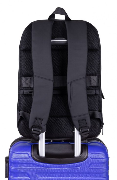 Plecak DONAU TRAVEL Madrid, 15,6", 14l, czarny
