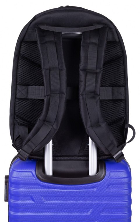 Plecak DONAU TRAVEL Paris, 15,6", 30l, czarny