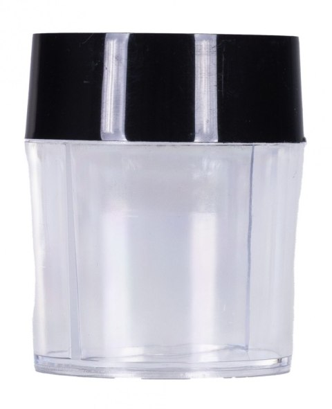 Pojemnik magnetyczny na spinacze OFFICE PRODUCTS, okrągły, pusty, transparentny