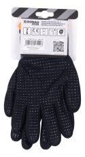 Rękawice DONAU SAFETY Flex-Dotted, kat. II, rozm. 7, szare