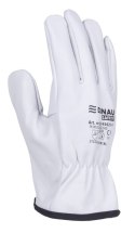 Rękawice robocze DONAU SAFETY DS-DRIVCOW, driver, skóra bydlęca, rozm. 7/S, białe