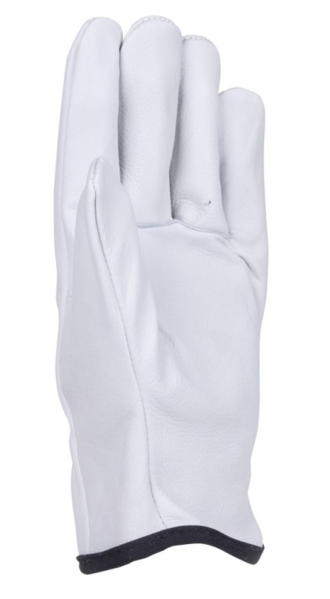 Rękawice robocze DONAU SAFETY DS-DRIVCOW, driver, skóra bydlęca, rozm. 7/S, białe