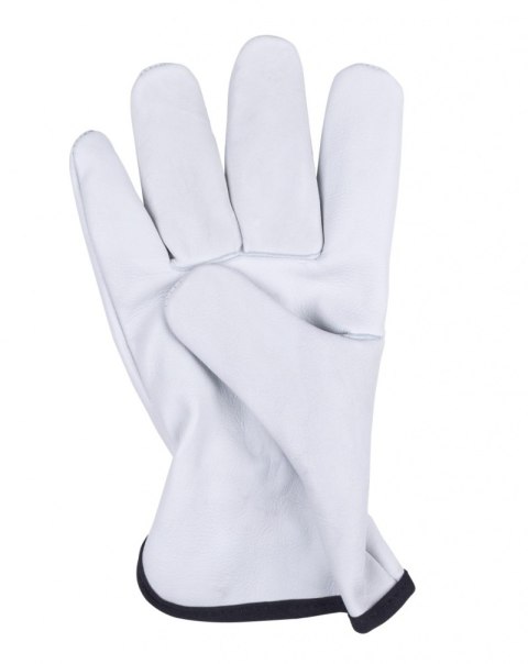 Rękawice robocze DONAU SAFETY DS-DRIVCOW, driver, skóra bydlęca, rozm. 7/S, białe