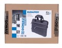 Torba na laptopa DONAU TRAVEL Budapest, 14", 3l, szara