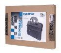 Torba na laptopa DONAU TRAVEL Budapest, 14", 3l, szara