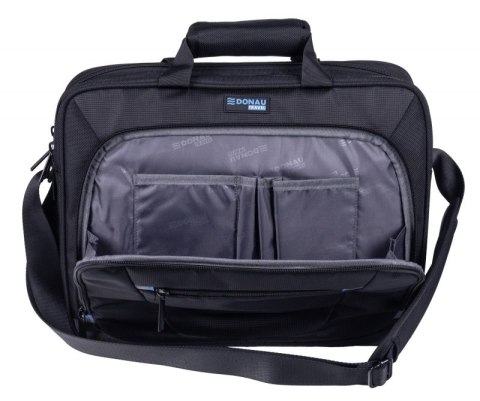 Torba na laptopa DONAU TRAVEL Zurich, 15,6", 12l, czarna