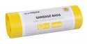 Worki na śmieci DONAU HOME, do segregacji, plastik (LDPE), 120l, 10 szt., żółte