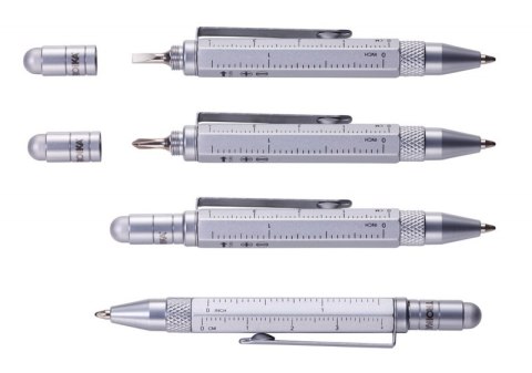 Długopis wielozadaniowy TROIKA Construction Liliput, niebieski