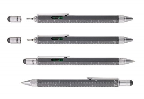 Długopis wielozadaniowy TROIKA Construction, tytan