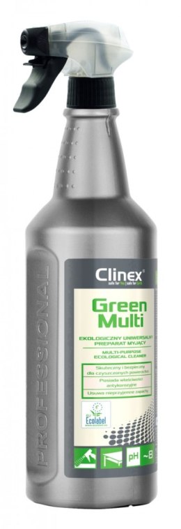 Ekologiczny uniwersalny preparat CLINEX Green Multi, myjący, 1l