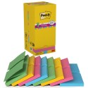 Karteczki samoprzylepne POST-IT® Super Sticky Z-Notes (R330-SS-VP16), 76x76mm, 90 kart./bloczek, 14+2 bloczki, mix kolorów