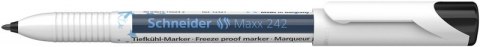 Marker odporny na zamrażanie SCHNEIDER Maxx 242, okrągły, 1mm, czarny