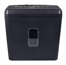 Niszczarka OFFICE PRODUCTS, ścinki, do 5 kartek A4, kosz 8l, czarna