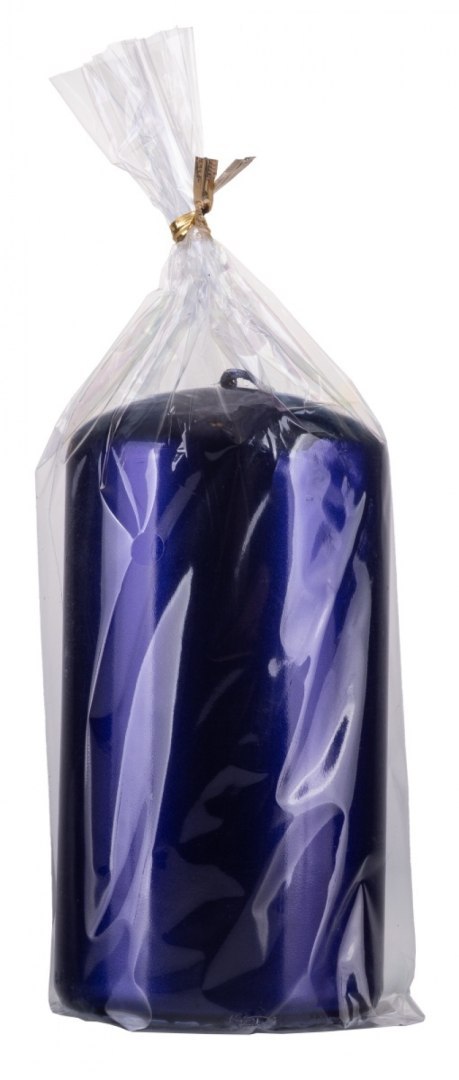 Świeca słupek DONAU HOME Aurora, 60x115mm, kobalt