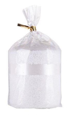 Świeca słupek DONAU HOME Milo, 70x90mm, biały perła