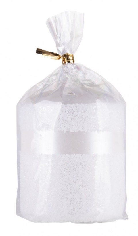 Świeca słupek DONAU HOME Milo, 70x90mm, biały perła