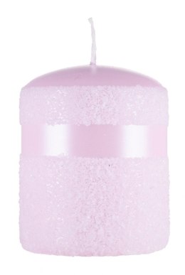 Świeca słupek DONAU HOME Milo, 70x90mm, róż perła
