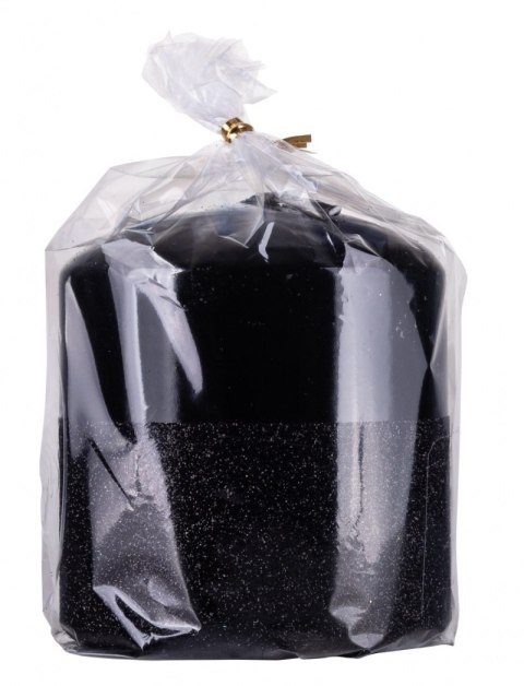 Świeca słupek DONAU HOME Onyx, 80x90mm, czarny