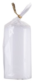 Świeca słupek DONAU HOME Standard Gloss, 50x100mm, biały