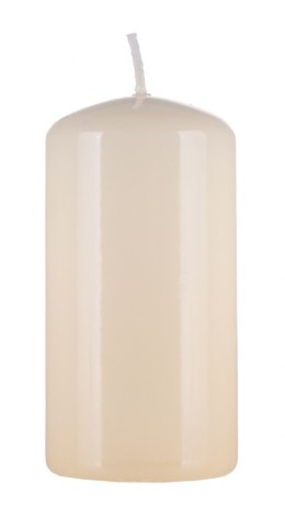Świeca słupek DONAU HOME Standard Gloss, 50x100mm, kremowy