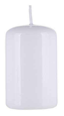Świeca słupek DONAU HOME Standard Gloss, 50x80mm, biały