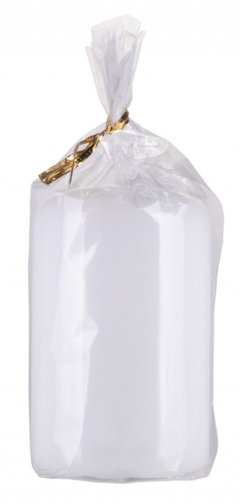 Świeca słupek DONAU HOME Standard Gloss, 50x80mm, biały