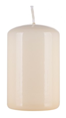 Świeca słupek DONAU HOME Standard Gloss, 50x80mm, kremowy