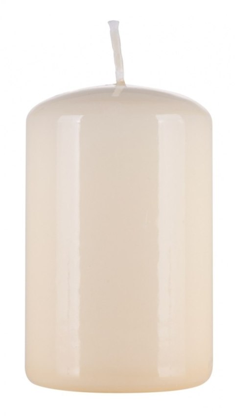 Świeca słupek DONAU HOME Standard Gloss, 50x80mm, kremowy