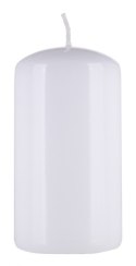 Świeca słupek DONAU HOME Standard Gloss, 60x115mm, biały