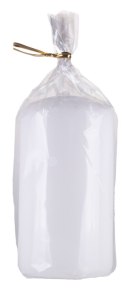 Świeca słupek DONAU HOME Standard Gloss, 60x115mm, biały