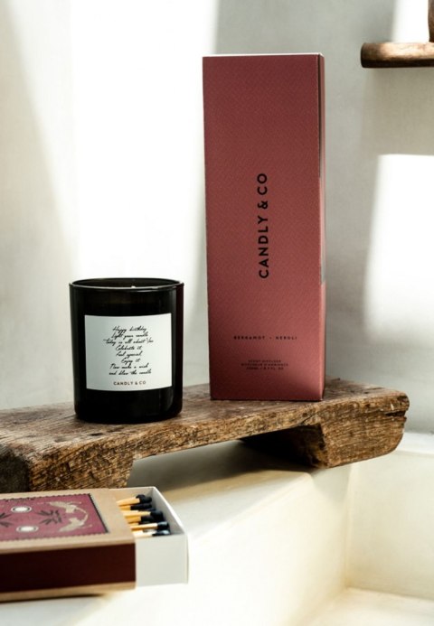 Świeca sojowa w szkle CANDLY&CO, Happy Birthday, zapach No.5, 250g