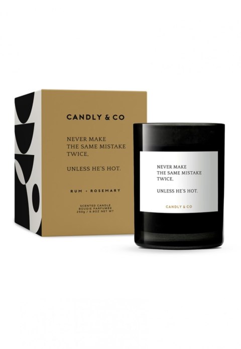 Świeca sojowa w szkle CANDLY&CO, Never Make The Same Mist., zapach No.2, 250g