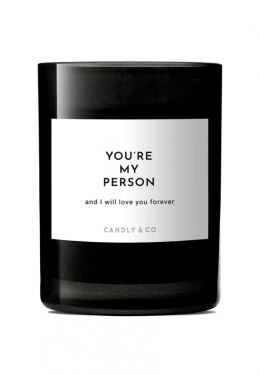 Świeca sojowa w szkle CANDLY&CO, You Are My Person And I., zapach No.3, 250g