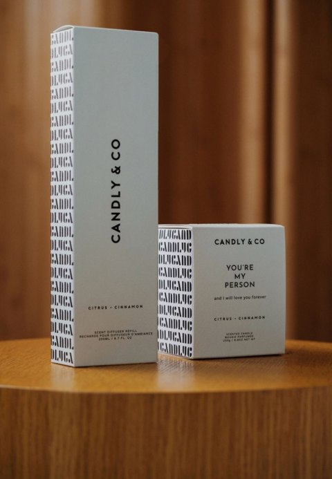 Świeca sojowa w szkle CANDLY&CO, You Are My Person And I., zapach No.3, 250g