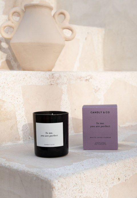 Świeca sojowa w szkle CANDLY&CO, You Are Perfect, zapach No.8, 250g