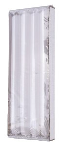 Świeca stołowa DONAU HOME Onyx, 22x250mm, 4 szt., biały