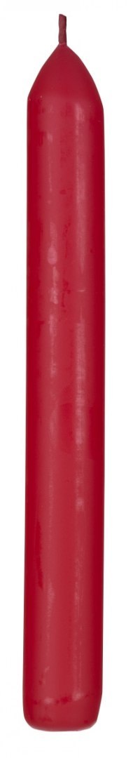 Świeca stołowa DONAU HOME Spiced Christmas, 20x170mm, 4 szt., pomarańcza z goździkami, czerwony