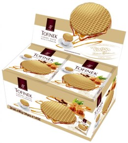 Wafel TAGO Tofinek, display, 24x40g