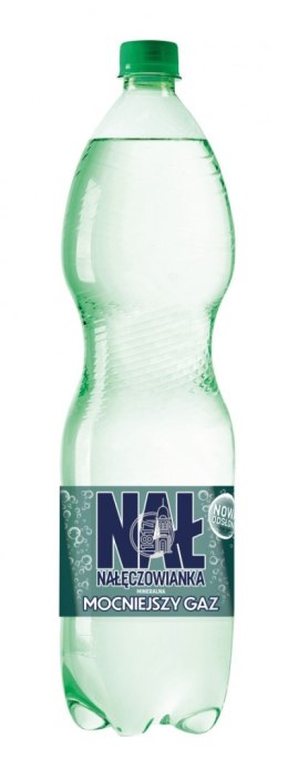 Woda mineralna NAŁĘCZOWIANKA, mocny gaz, 1,5l