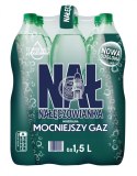 Woda mineralna NAŁĘCZOWIANKA, mocny gaz, 1,5l