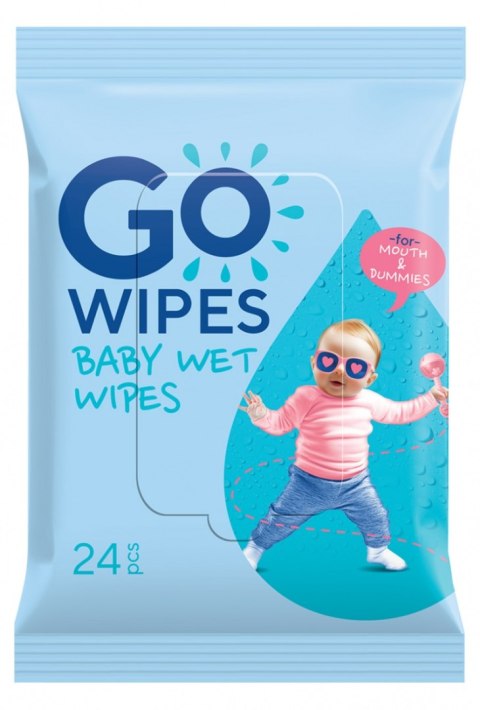 Chusteczki nawilżane dla noworodków GOWIPES, 24 szt.