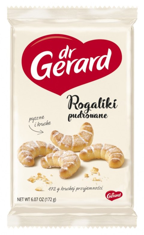 Ciastka DR GERARD Rogaliki Pudrowane, 172g